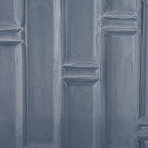 Sunny blue frosted glass candle containers home decoration