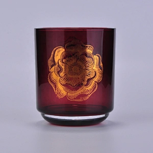 Sunny Cylinder tealight custom glass candle holders