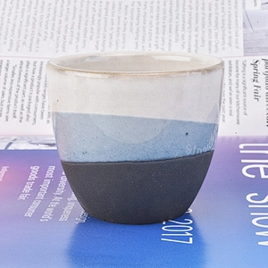 40ml round ceramic candle jar glazed candle cup wholesales
