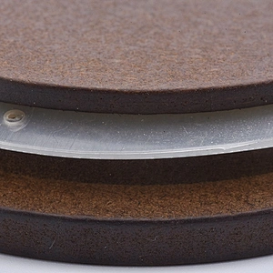 Circle recycled wood lid for candle jar tea cup wholesales