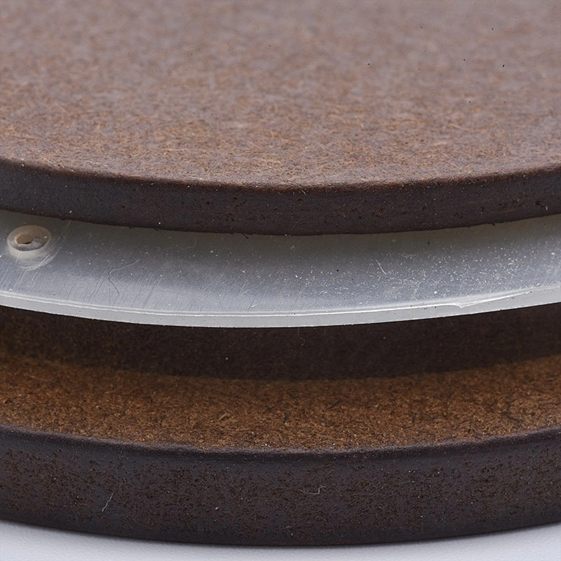 Circle recycled wood lid for candle jar tea cup wholesales