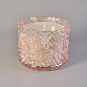 Wedding decoration empty tealight crystal candle glass holders