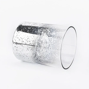 Home decorative candle jars luxury glass candle holder