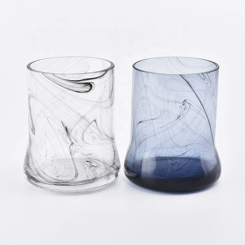 Christmas church Glass Candle container scented votives candle Holder party Decor Wholesales