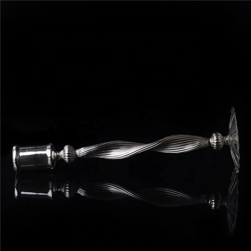Glass candle holders candlesticks borosilicate glass wedding decor home decor