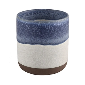 recycled ceramic candle jar unique candle vessel