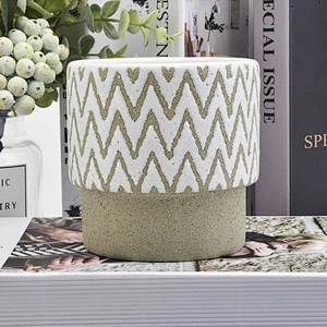 Luxury ceramic candle containers votive candle holder customized