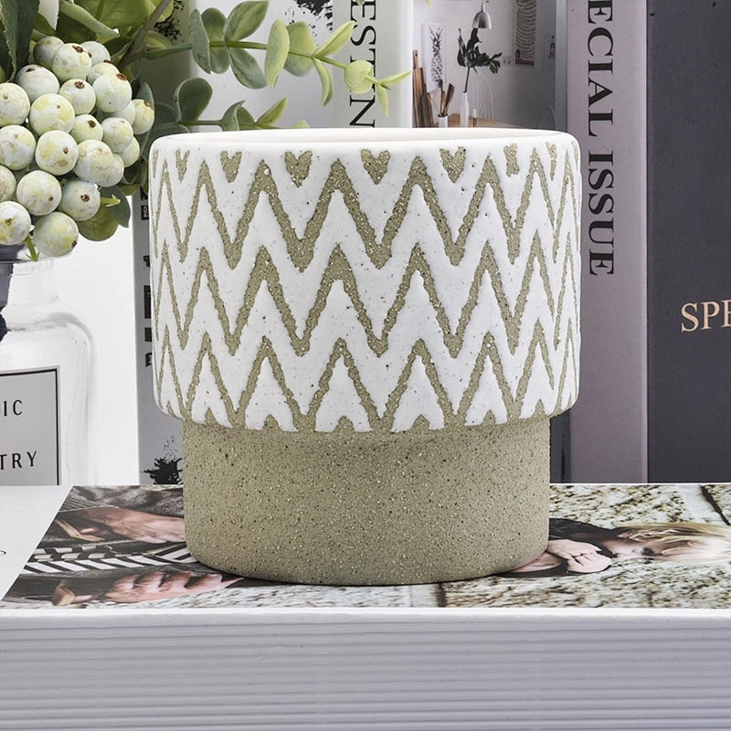 Luxury ceramic candle containers votive candle holder customized