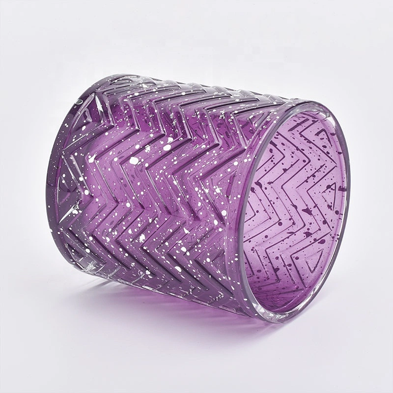 Custom Glass Candle Jars Votive Candle Holders  for Home Decor