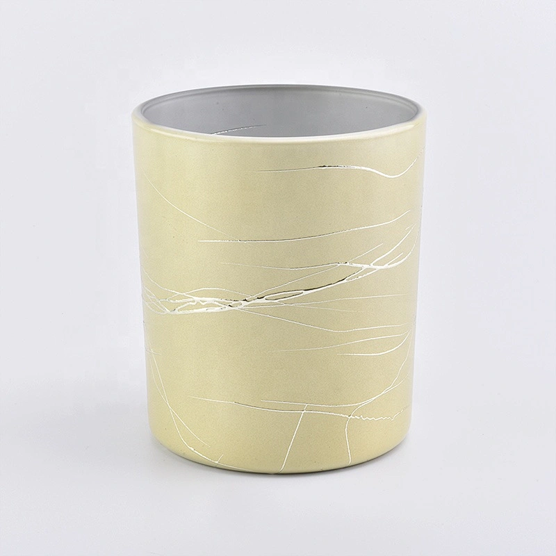 luxury  glass candle jars wedding centerpieces factory