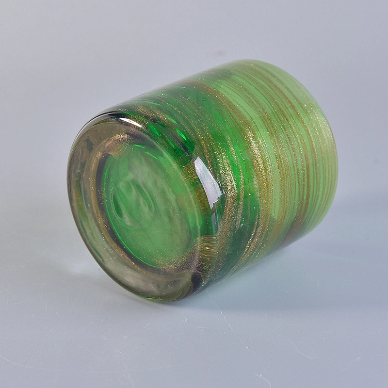 Hot sales luxury custom tealight glass jar for candle making