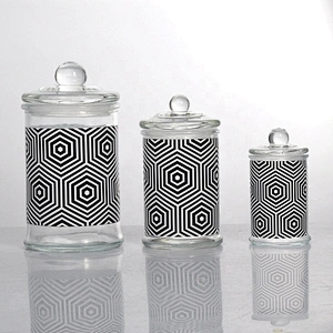 Air Tight Glass Jars with Glass Lids Home Decor Wholesales