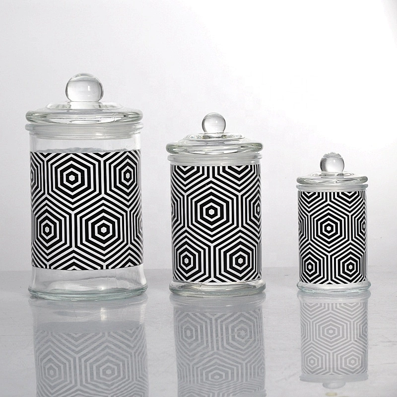 Air Tight Glass Jars with Glass Lids Home Decor Wholesales