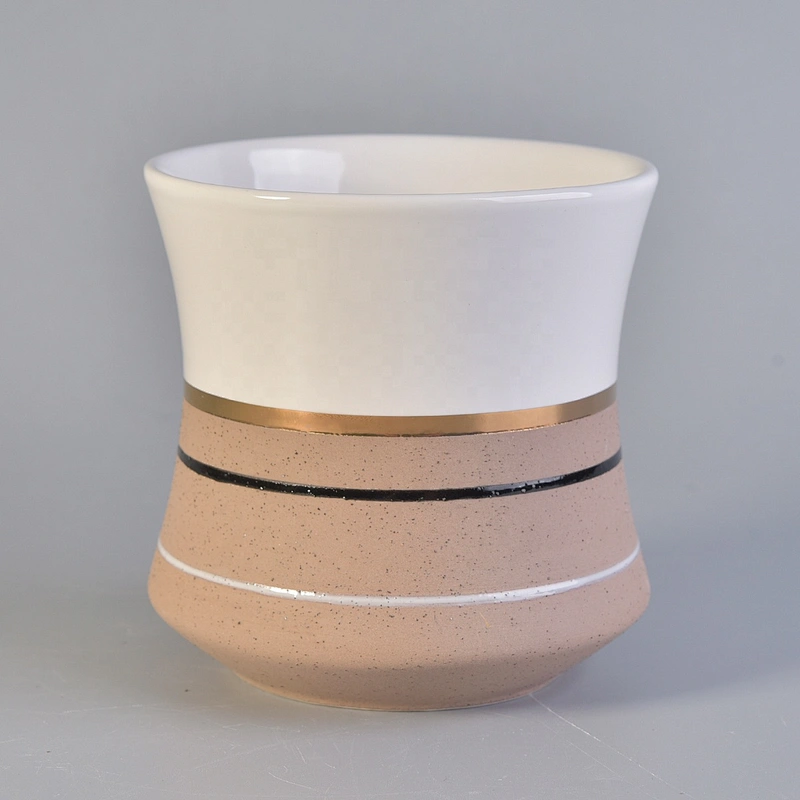 Sunny Custom decorative amber ceramic candle holder