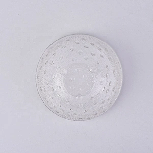Unique bowl-shape candle holder tea light glass candle vessel wedding decor wholesale