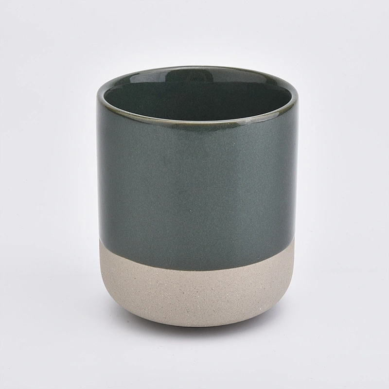 Luxury ceramic scented soy candle jars wholesale ceramic jar