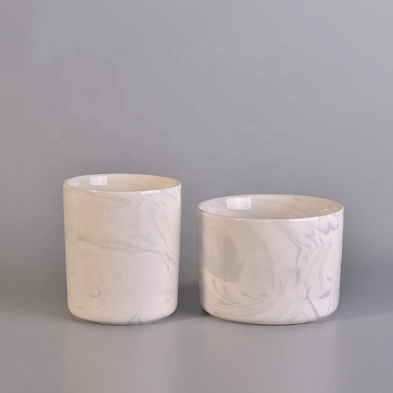 Frosted ceramic candlestick candle vessel wholesales