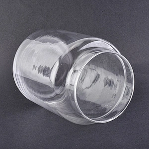 850ml Transparent candle jar pillar glass candle container home decor