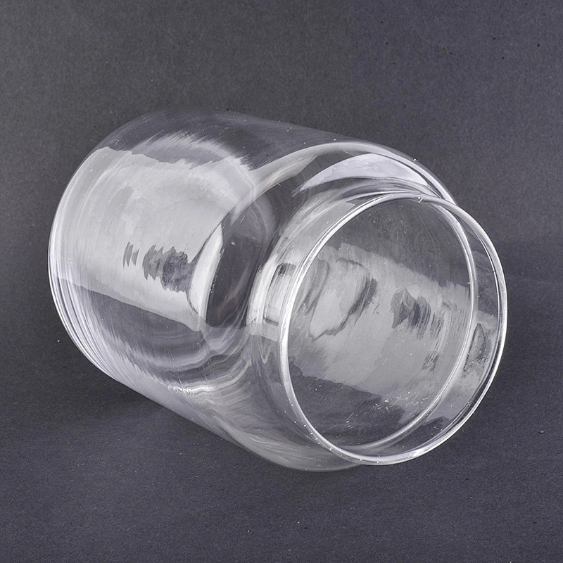 850ml Transparent candle jar pillar glass candle container home decor