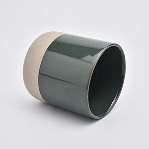 Luxury ceramic scented soy candle jars wholesale ceramic jar
