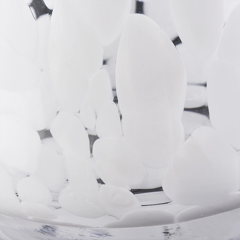 elegant candle jars pure white glass candle vessel