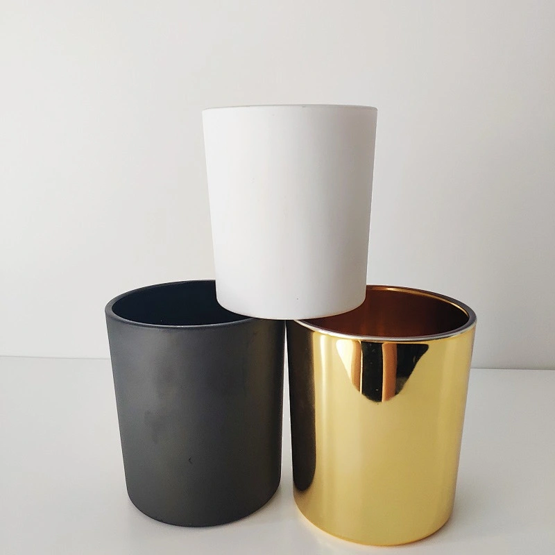 200 ml cylinder glass candle jars