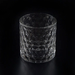 Crystal tealight glass candle holder home decoration wholesale