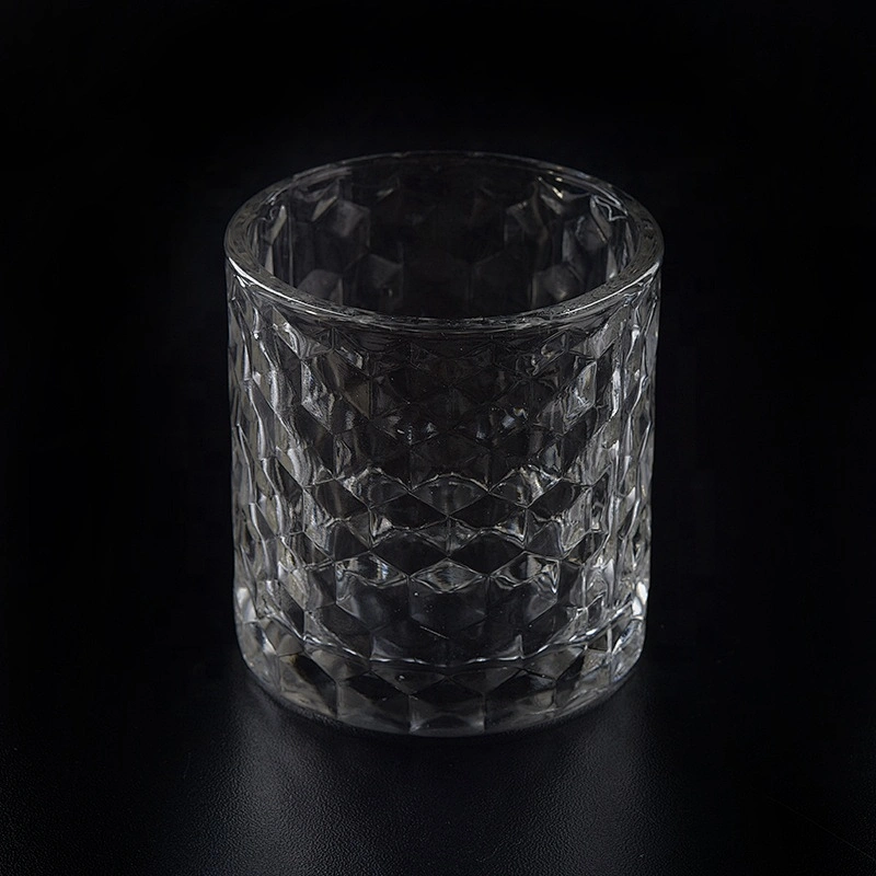 Crystal tealight glass candle holder home decoration wholesale