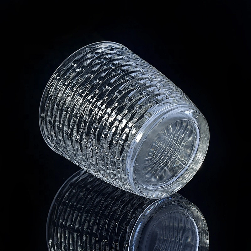300ml Clear candle cup glass candle bottles home decoration