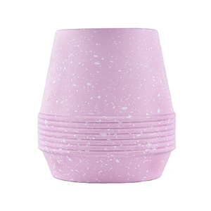 Wholesales custom recycled Handmade pink cement candle jars