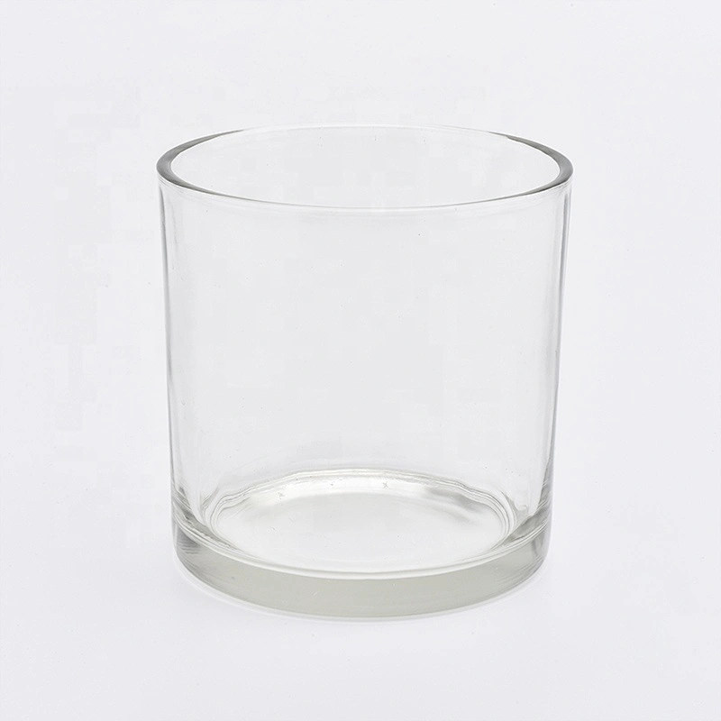 22oz Clear glass candle  holders home decoration wholesale