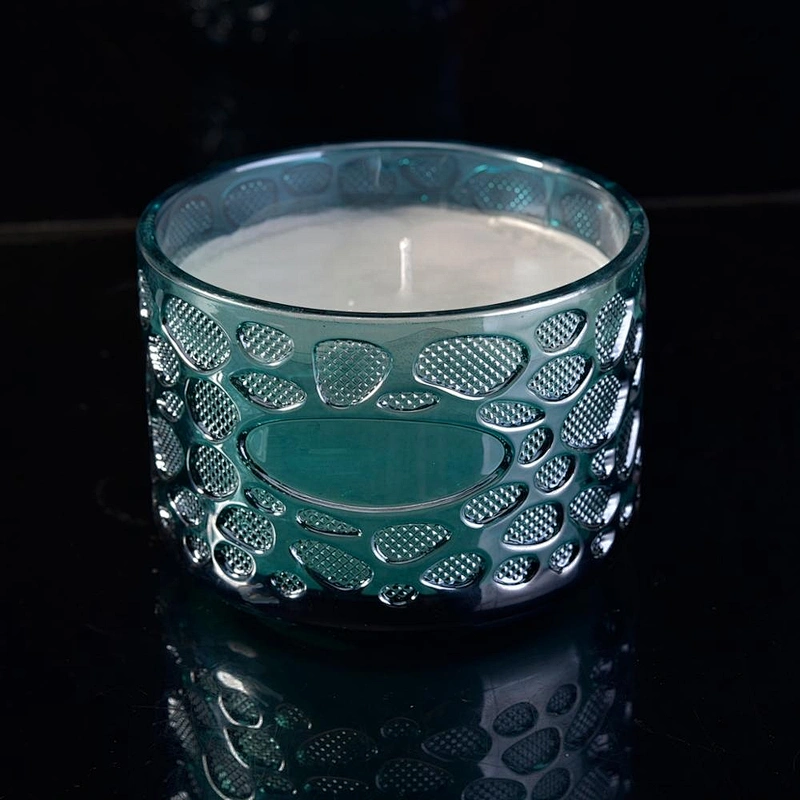 Luxury customised tea light glass candle jars 10oz