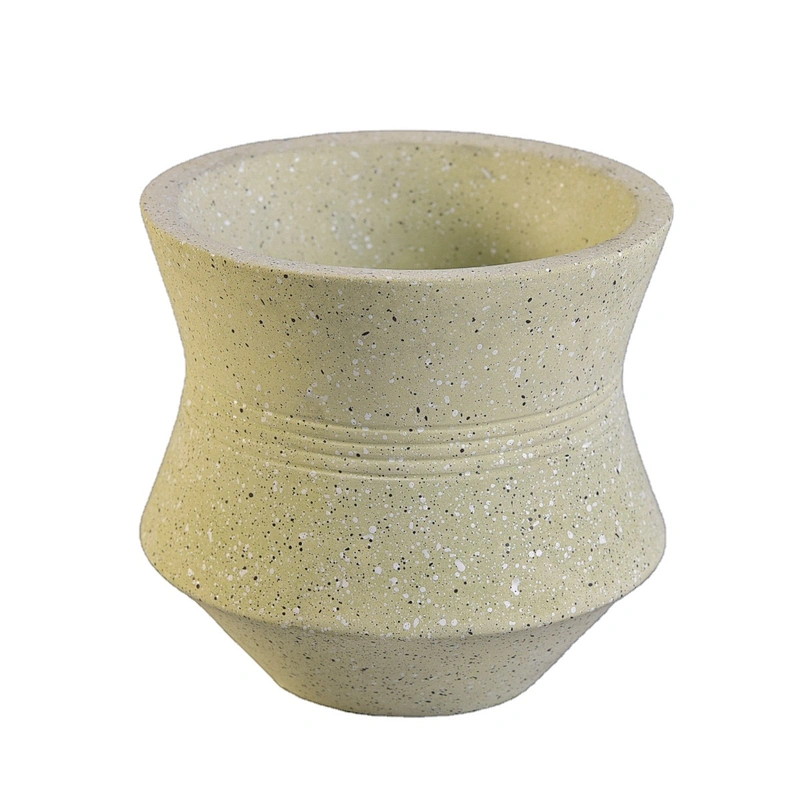 Sunny luxury colorful empty concrete candle jars 8oz 10oz 14oz
