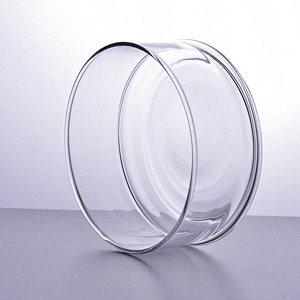 Transparent candle container glass candle vessel wholesales