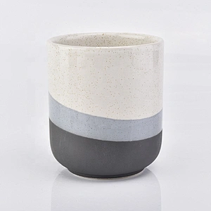 Custom ceramic candle tumbler votive candle jar beautiful