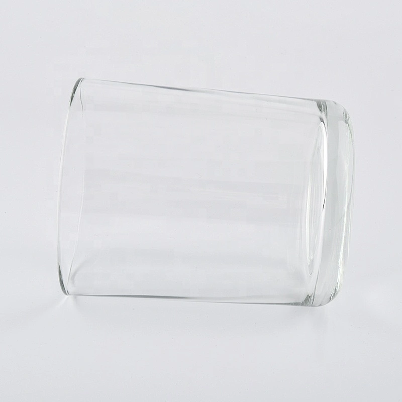 Wholesale transparent clear votive glass candle jar
