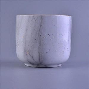 Wholesales vintage empty decorative ceramic votive candle jar