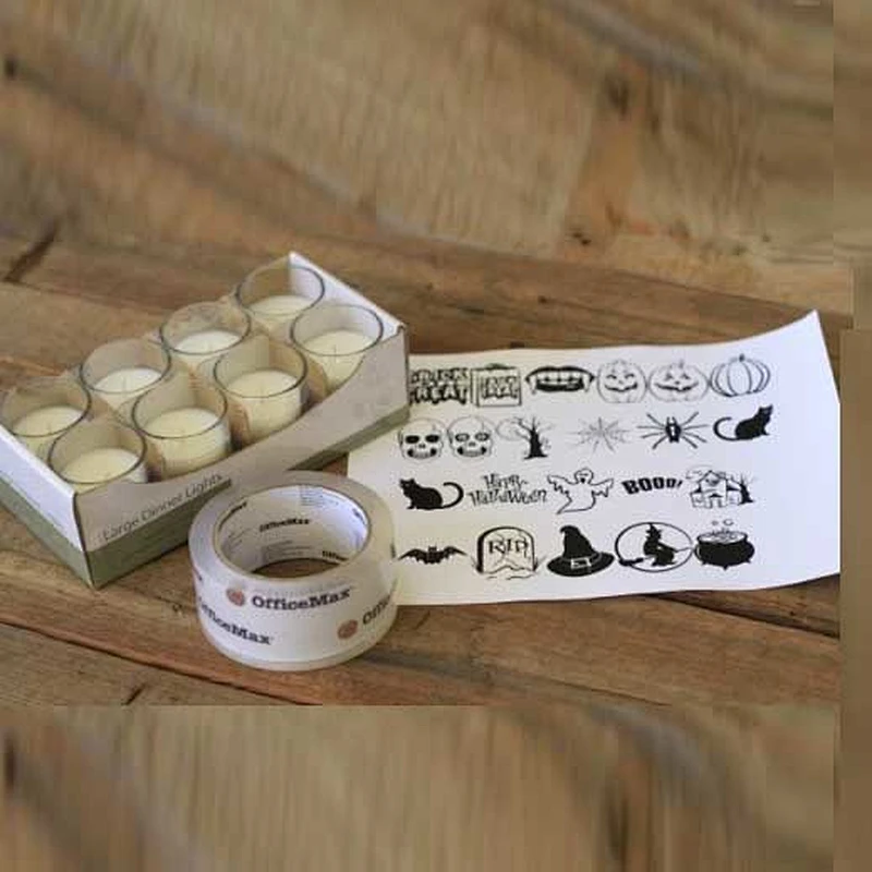 customized adhesive label sticker for glass