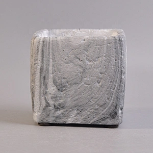 Square mini concrete candle holder for home decor