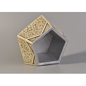 Sunny china concrete candle container home decor