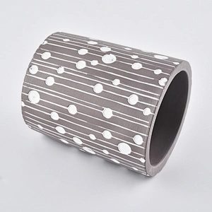 unique concrete candle jars wholesale
