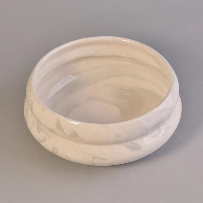 Vintage ceramic bowl votive candle vessel custom candle holders wedding centerpieces in bulk