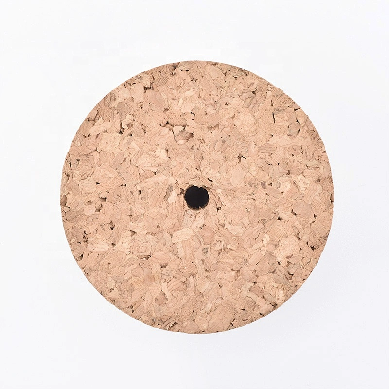 Custom round wooden lid for cork bottle tin wholesales