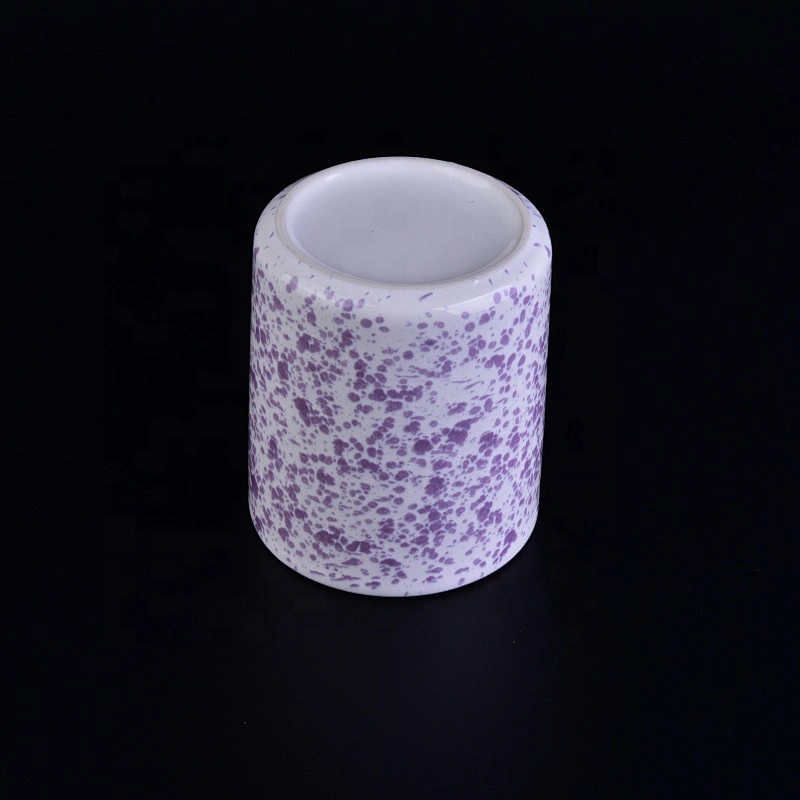 Sunny new design decorative ceramic candle container