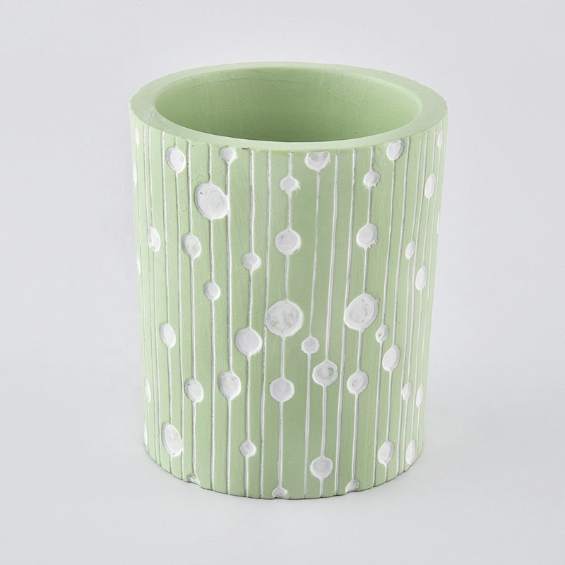 Wholesales colored votive ceramic candle holders 10oz