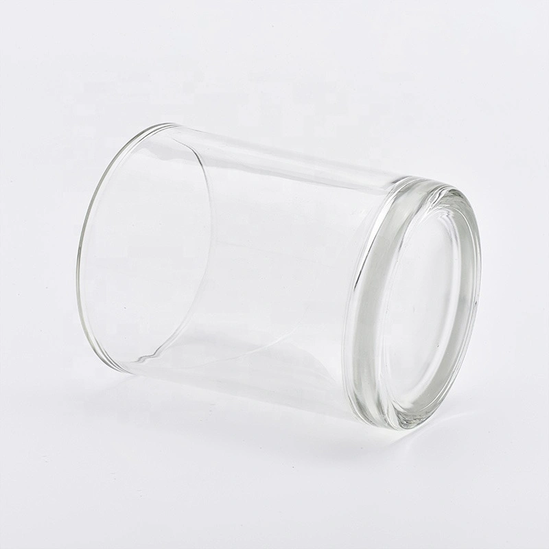 Popular Classic clear tealight glass candle jars 8oz 10oz