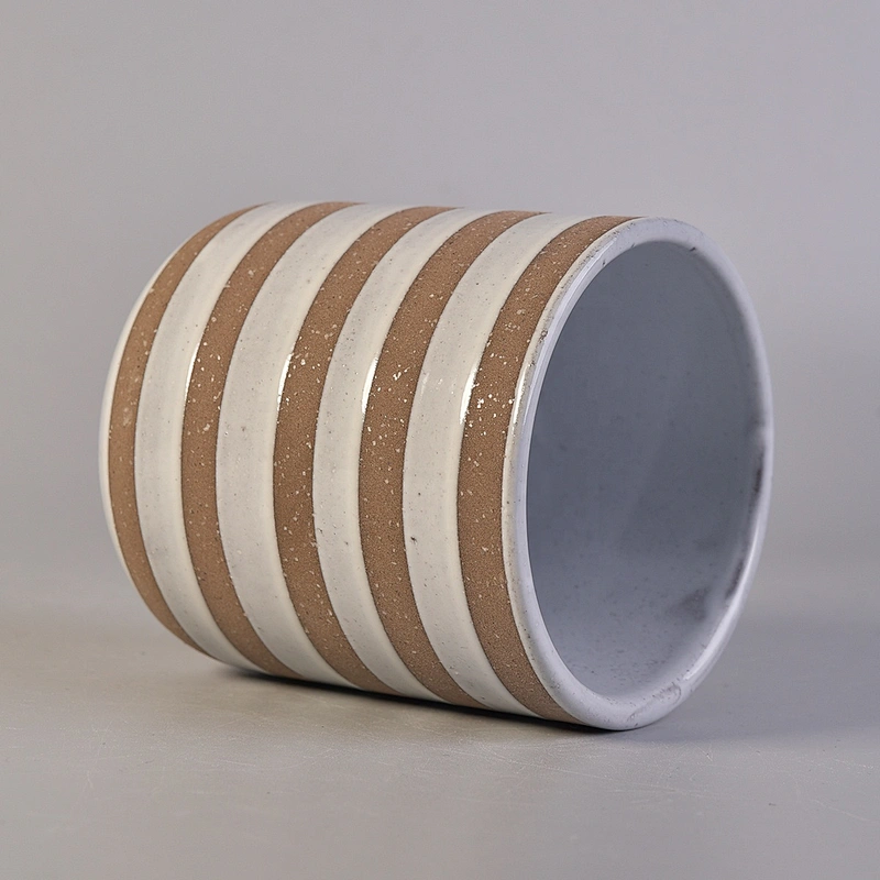 10oz 11oz 14oz Manufacturer Sunny custom brown candle ceramic vessels