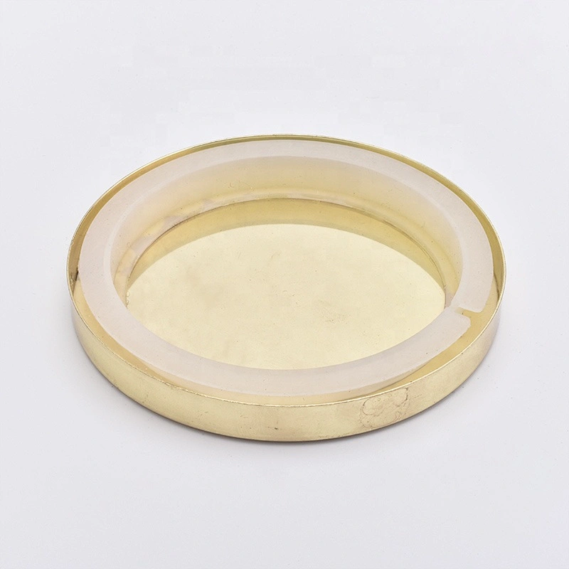 Eco-Friendly round metal cover for cups bottles wholesales