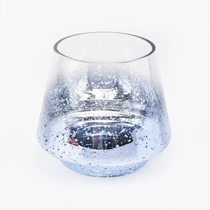 Light bule Color sets Glass Candle Holder for Wedding Centerpieces