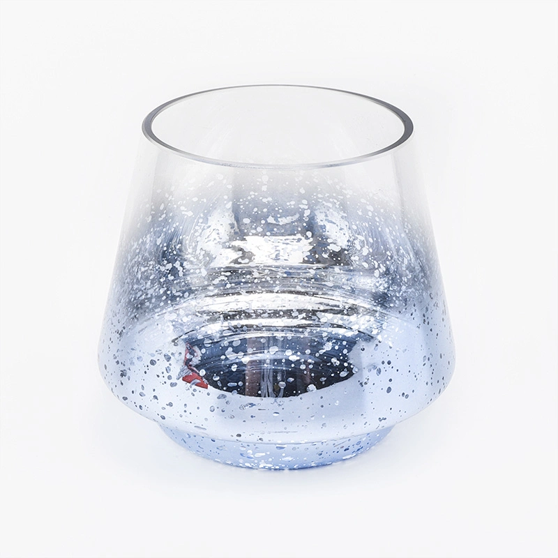 Light bule Color sets Glass Candle Holder for Wedding Centerpieces